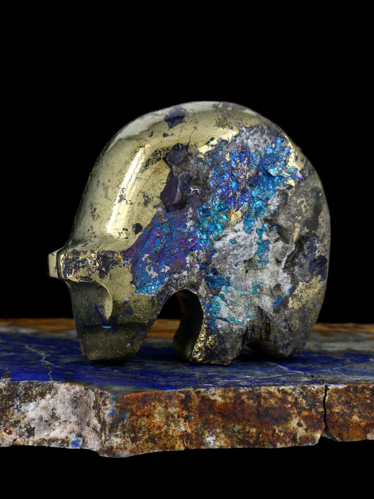 Pyrite Bear Zuni Fetish