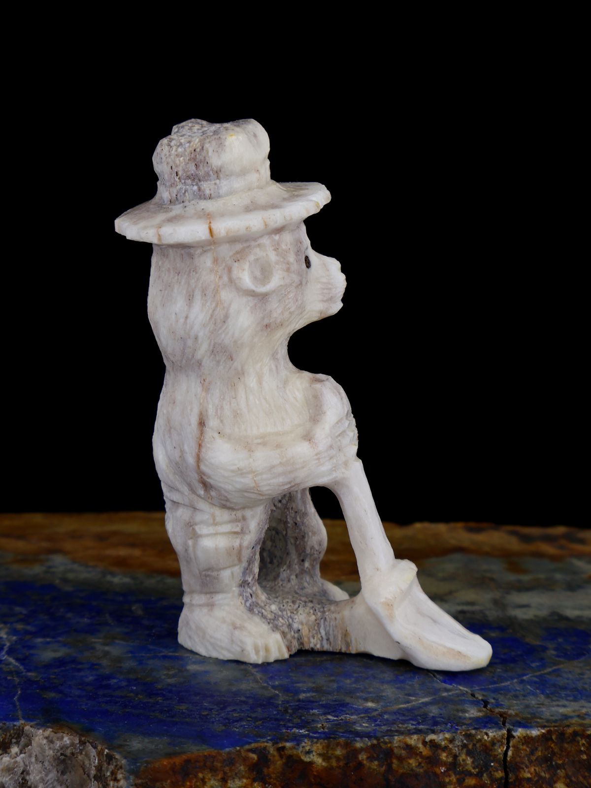 Antler Smokey Bear Zuni Fetish