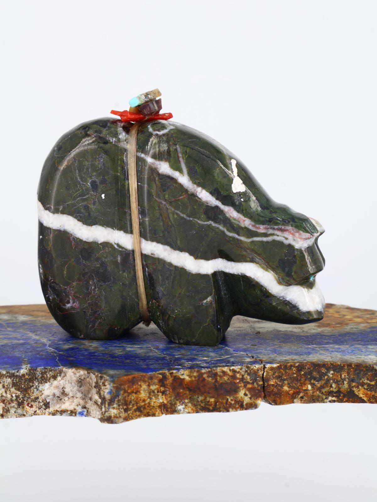 Serpentine Bear Zuni Fetish
