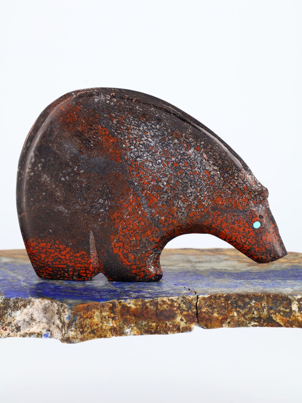 Dinosaur Bone Medicine Bear Zuni Fetish