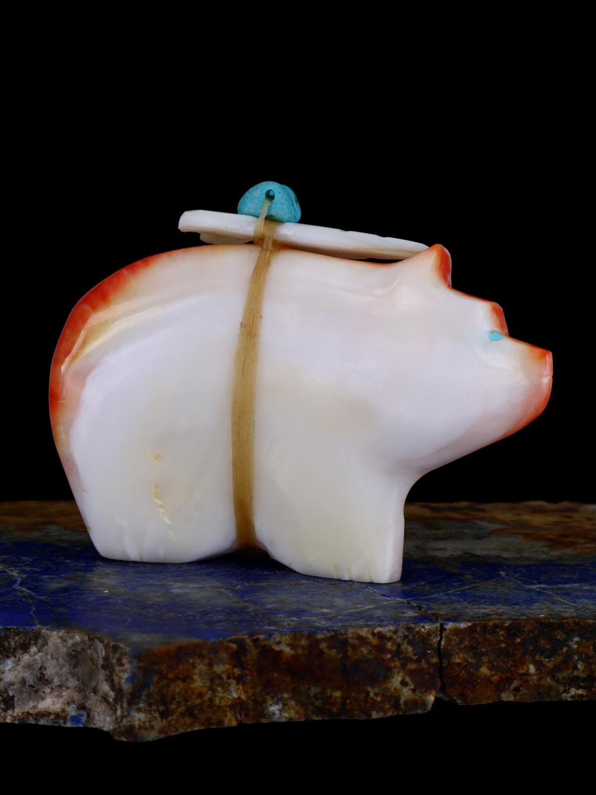 Spiny Oyster Bear Zuni Fetish