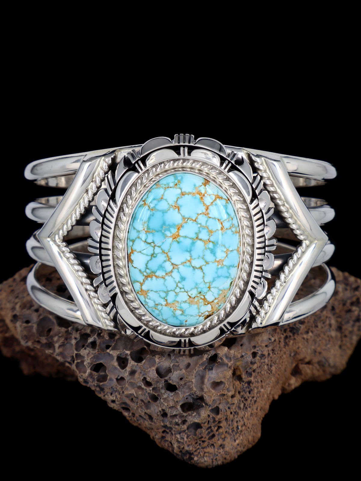 Native American Jewelry #8 Turquoise Cuff Bracelet