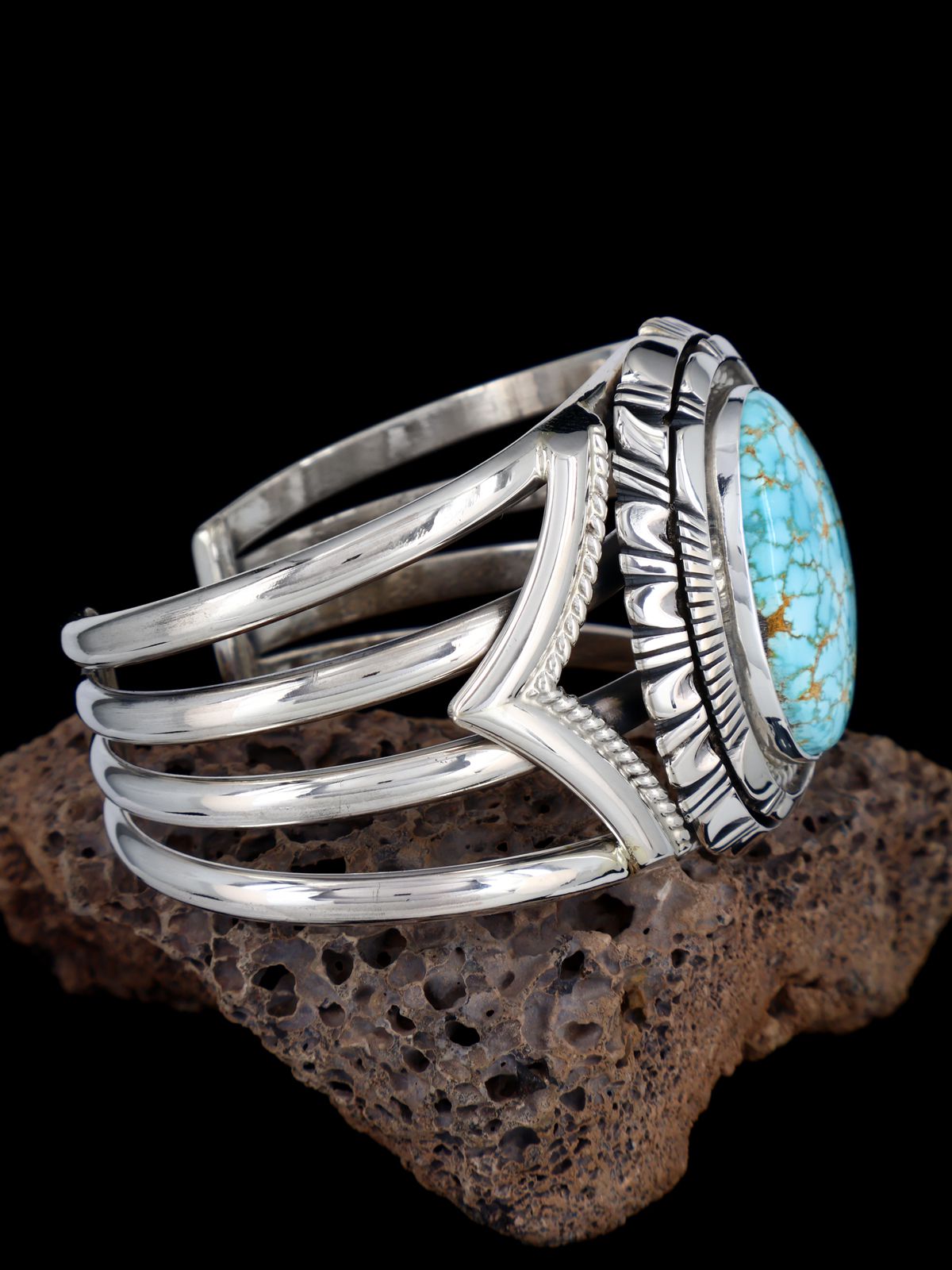 Native American Jewelry #8 Turquoise Cuff Bracelet