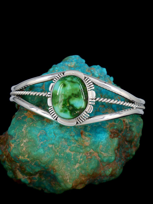 Native American Jewelry Sonoran Gold Turquoise Cuff Bracelet