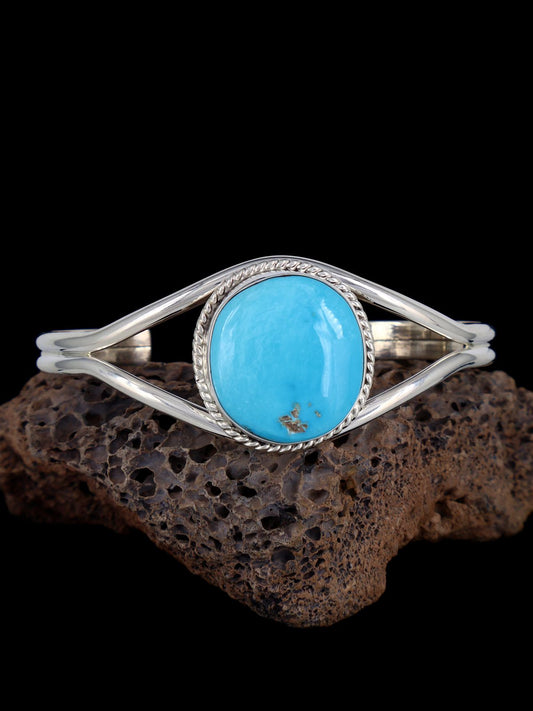 Native American Jewelry Natural Sleeping Beauty Turquoise Cuff Bracelet