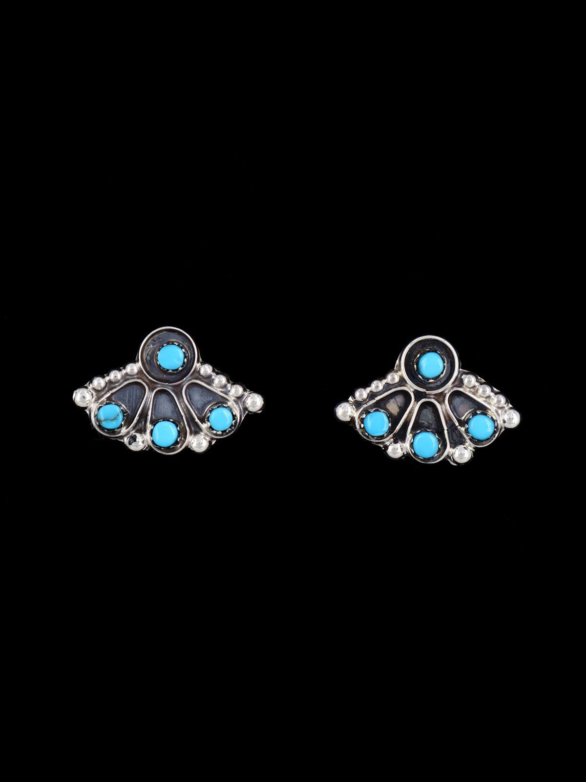 Native American Jewelry Zuni Post Earrings