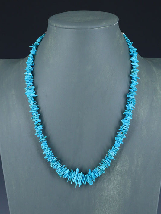Native American Jewelry Turquoise Beaded Necklace