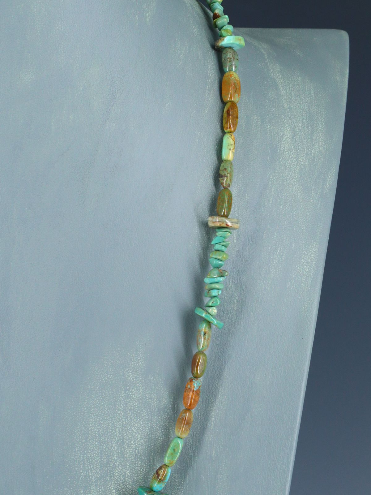 24" Native American Turquoise Necklace