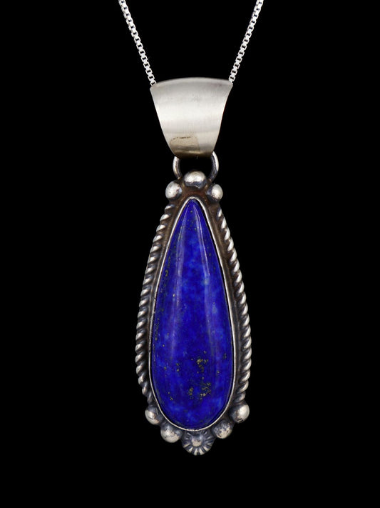 Native American Jewelry Blue Lapis Pendant
