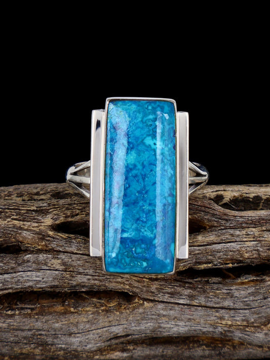 Navajo Shattuckite Ring, Size 8 1/2
