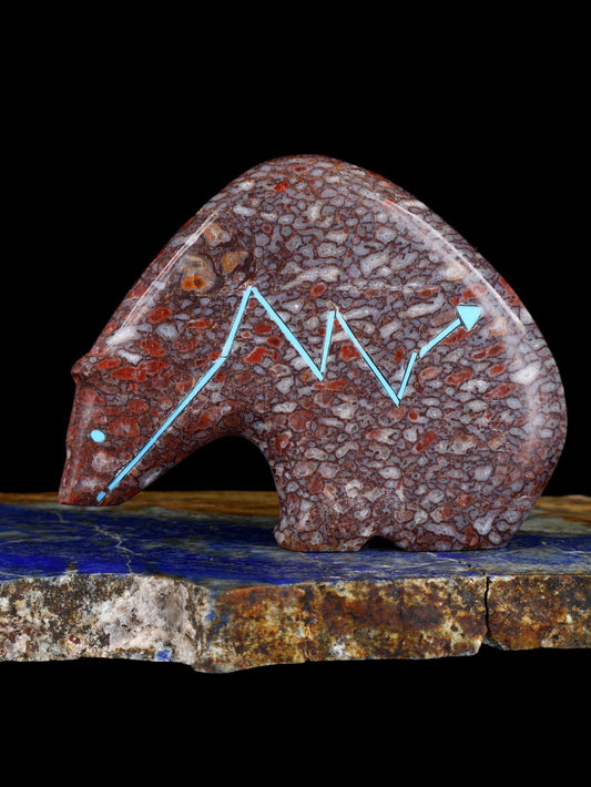 Dinosaur Gembone Medicine Bear Zuni Fetish