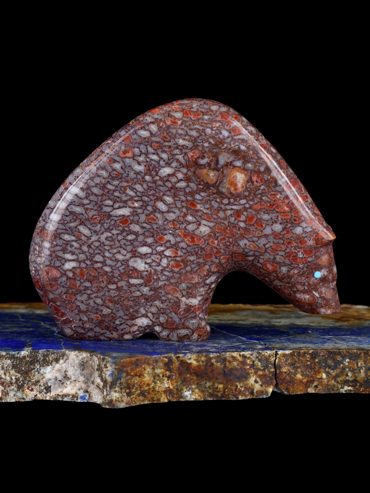 Dinosaur Gembone Medicine Bear Zuni Fetish