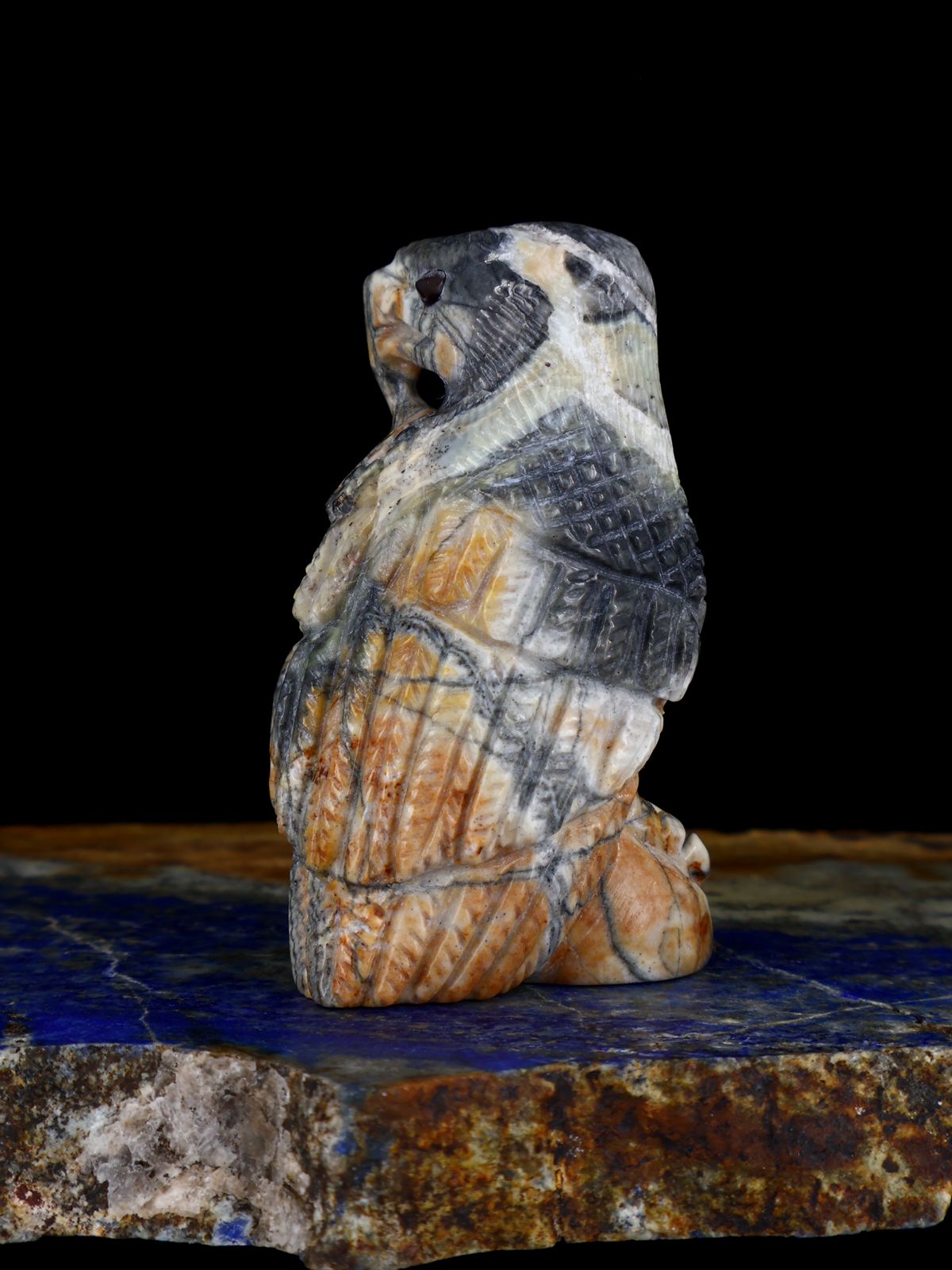 Picasso Marble Eagle Zuni Fetish