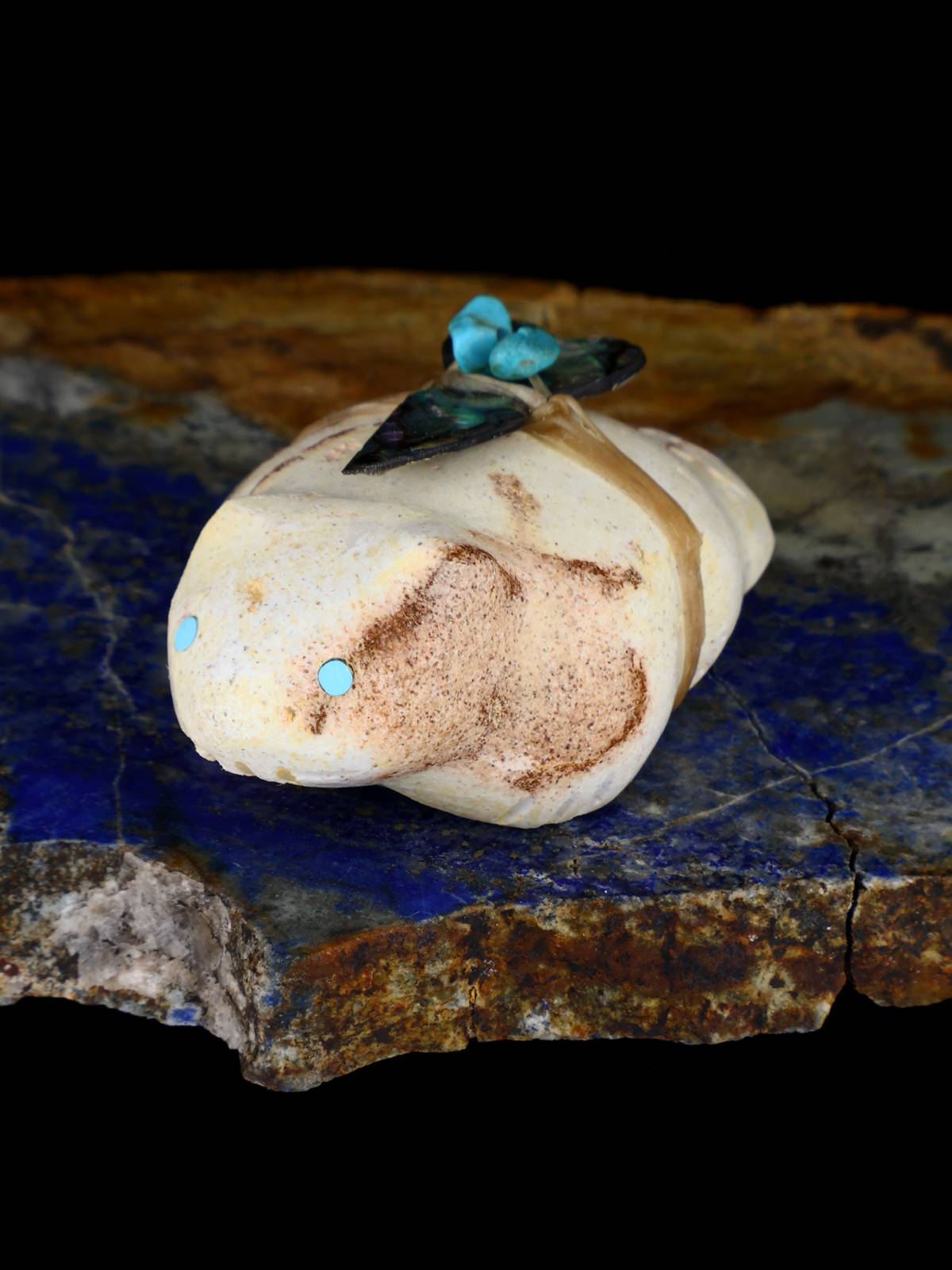 Sandstone Beaver Zuni Fetish