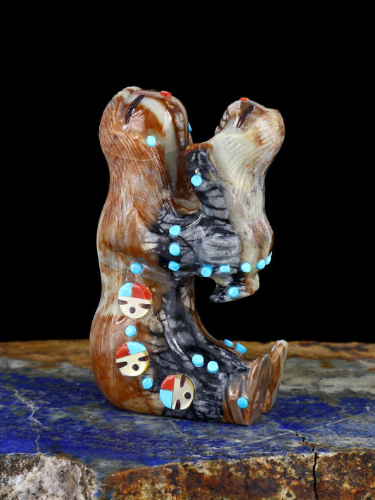 Picasso Marble Maiden with Child Zuni Fetish