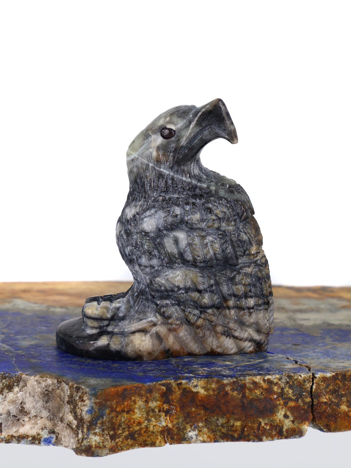 Picasso Marble Eagle Zuni Fetis
