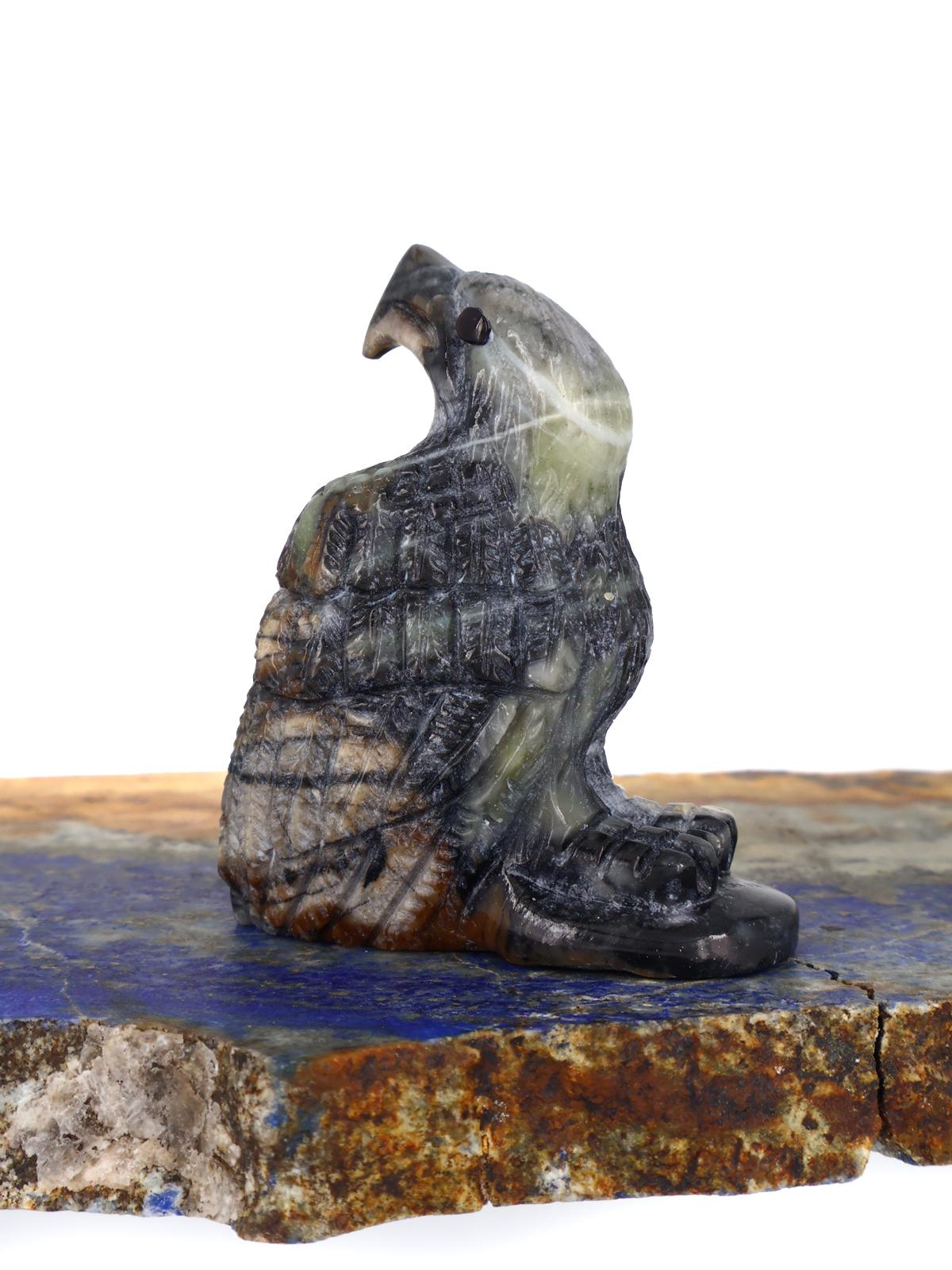 Picasso Marble Eagle Zuni Fetis