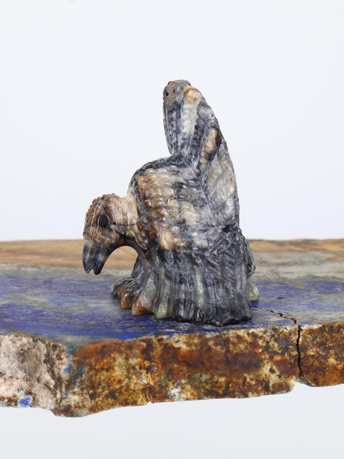 Picasso Marble Turkey Zuni Fetish