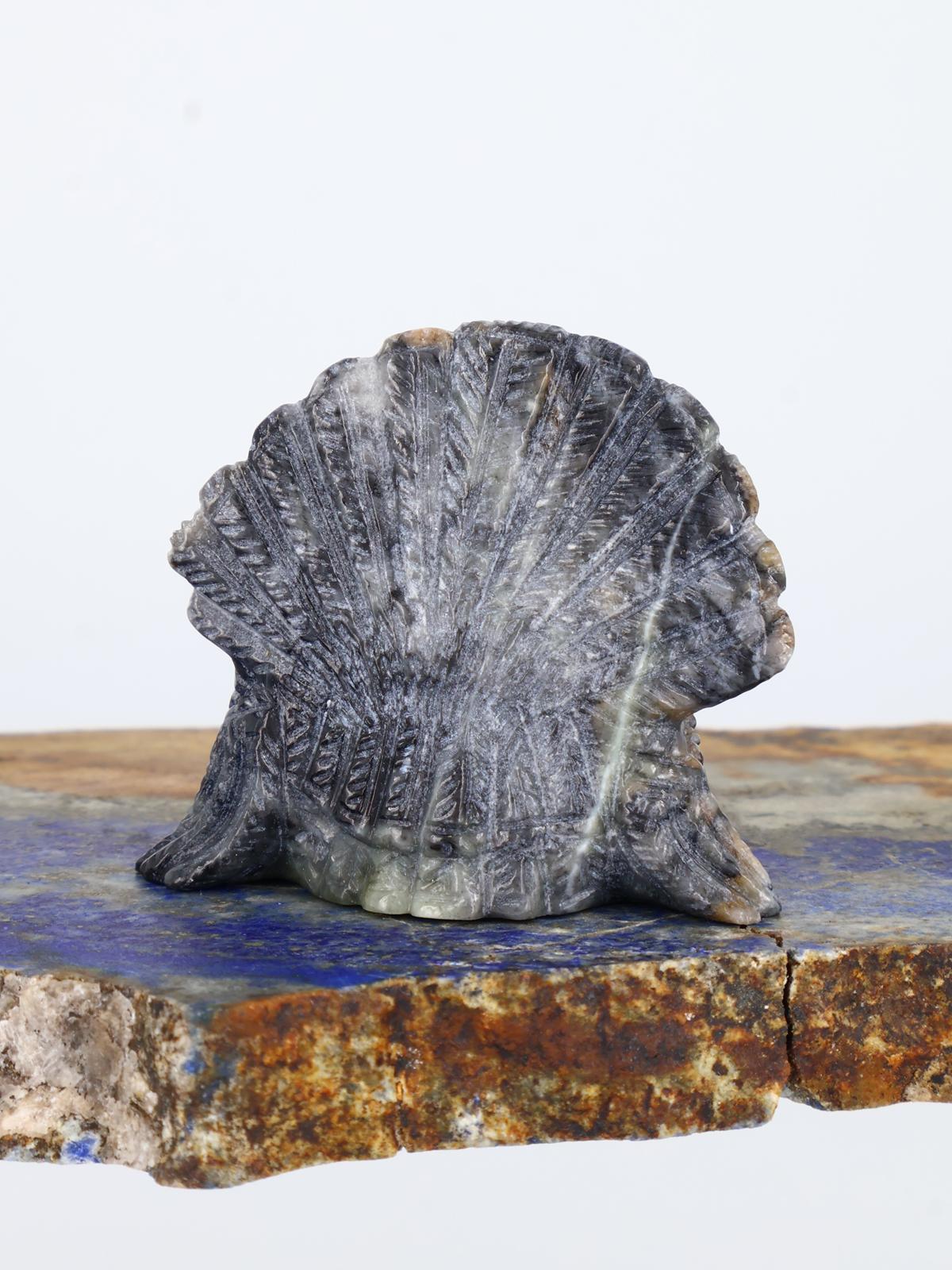 Picasso Marble Turkey Zuni Fetish