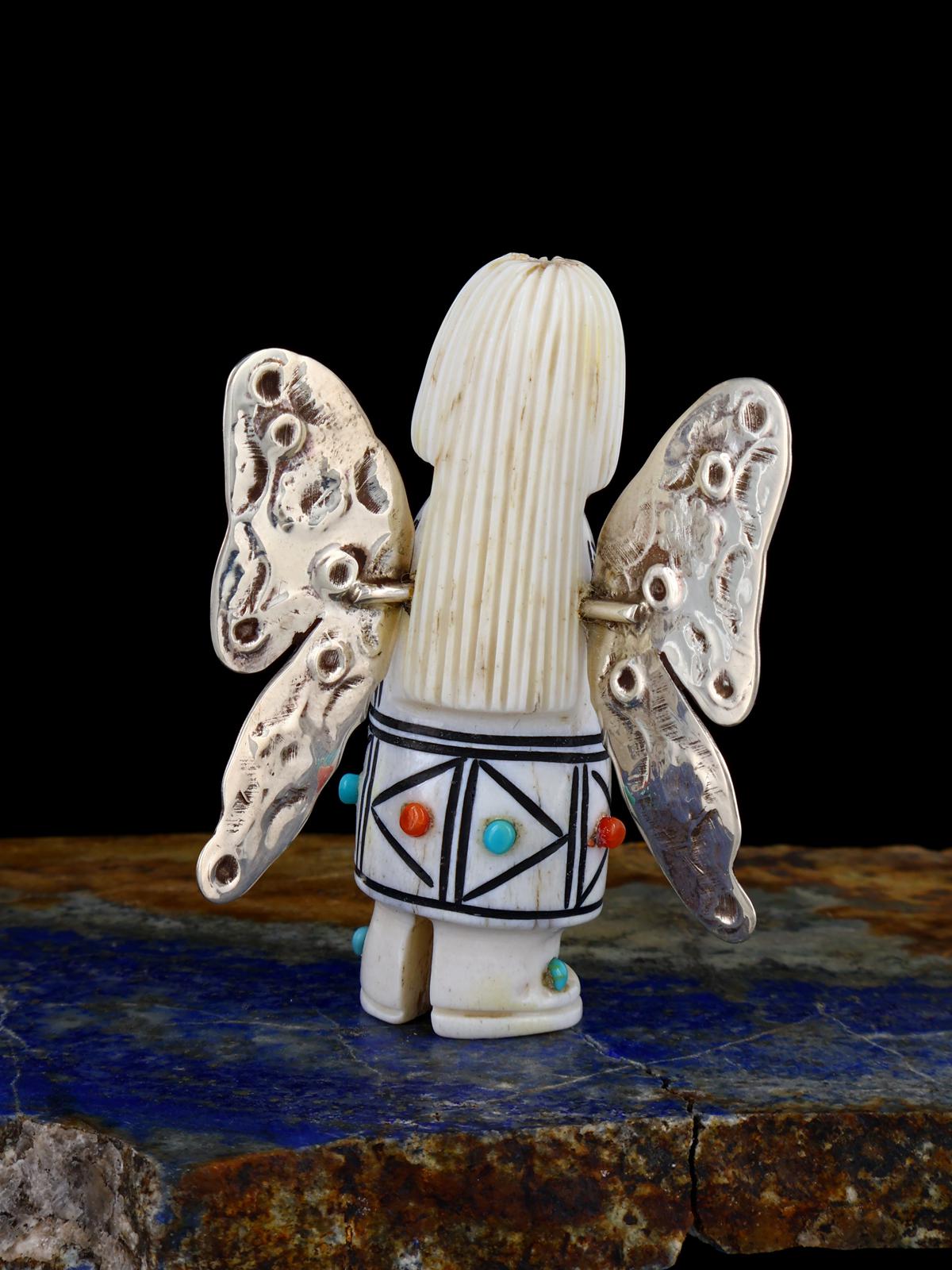 Antler Butterfly Maiden Zuni Fetish