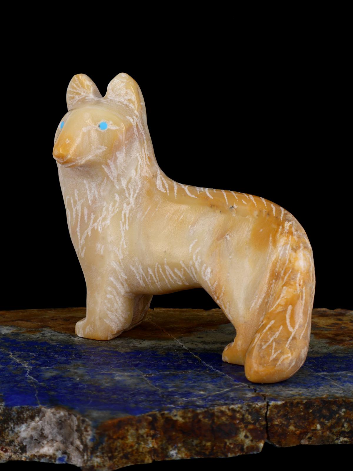 Serpentine Dog Zuni Fetish