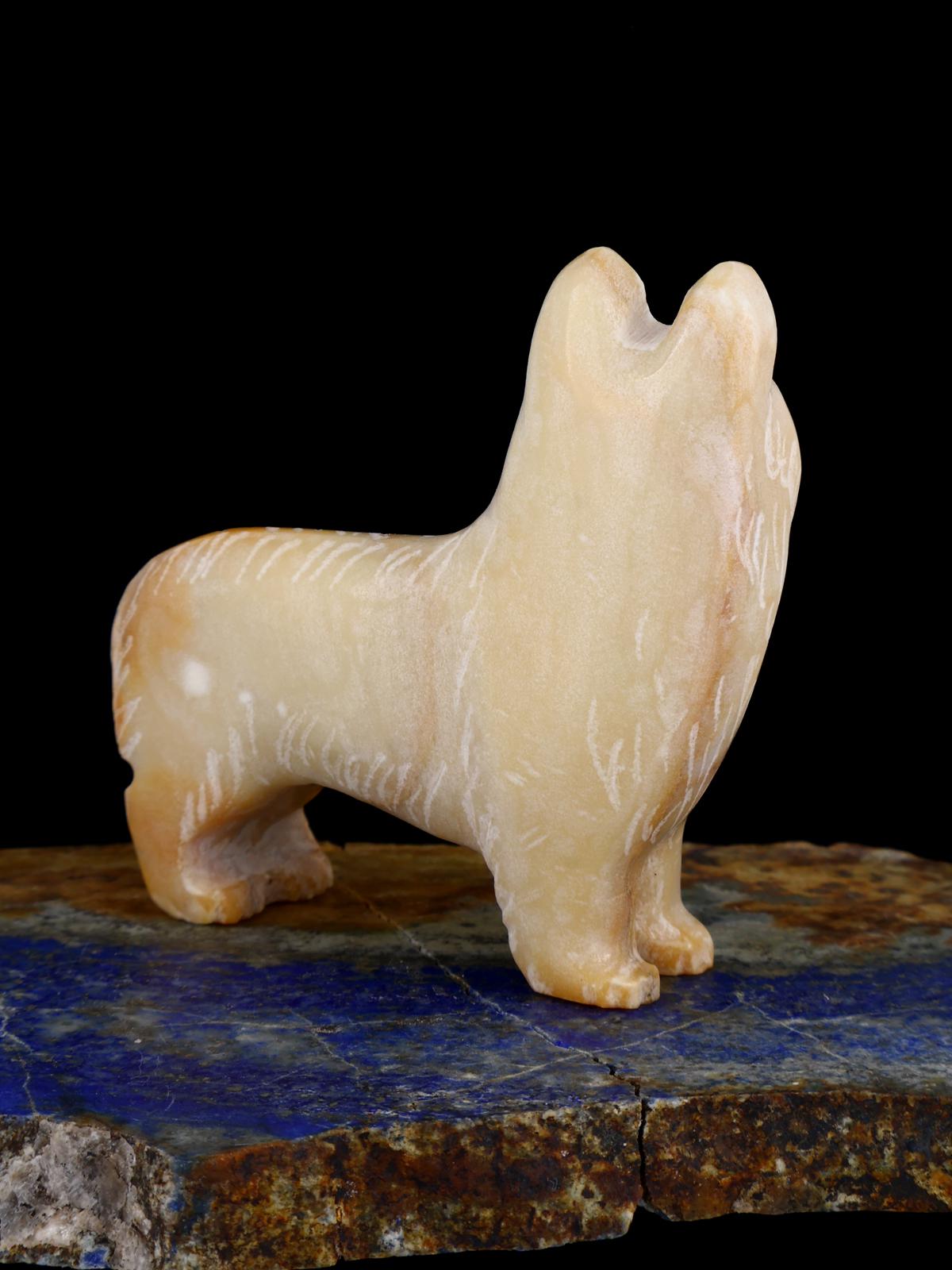 Serpentine Dog Zuni Fetish