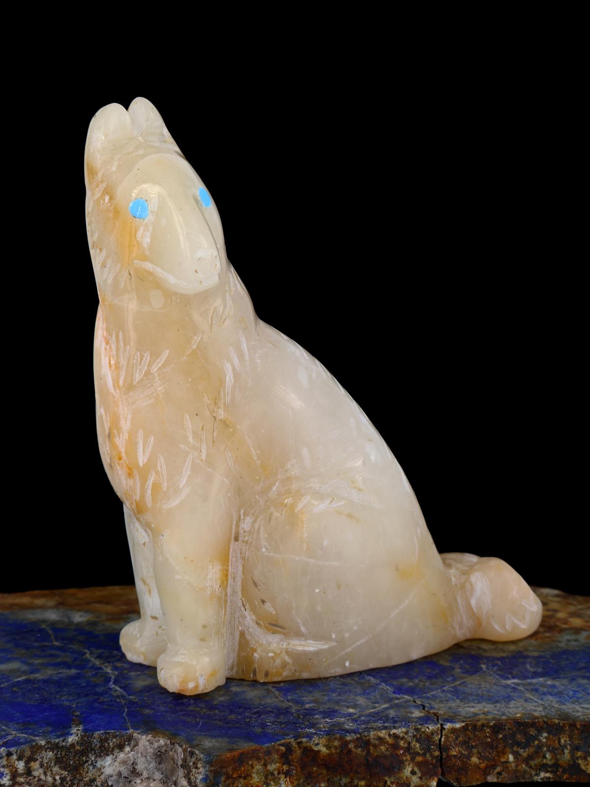Serpentine Dog Zuni Fetish