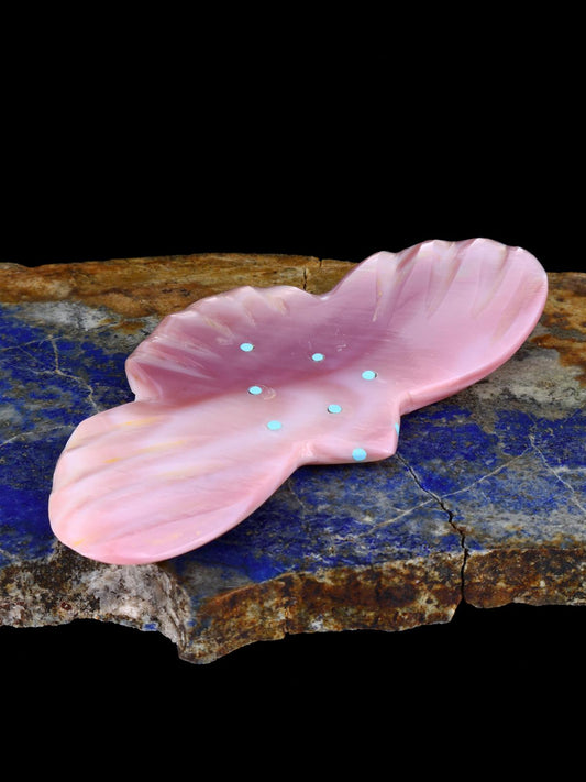 Pink Shell Bird Zuni Fetish